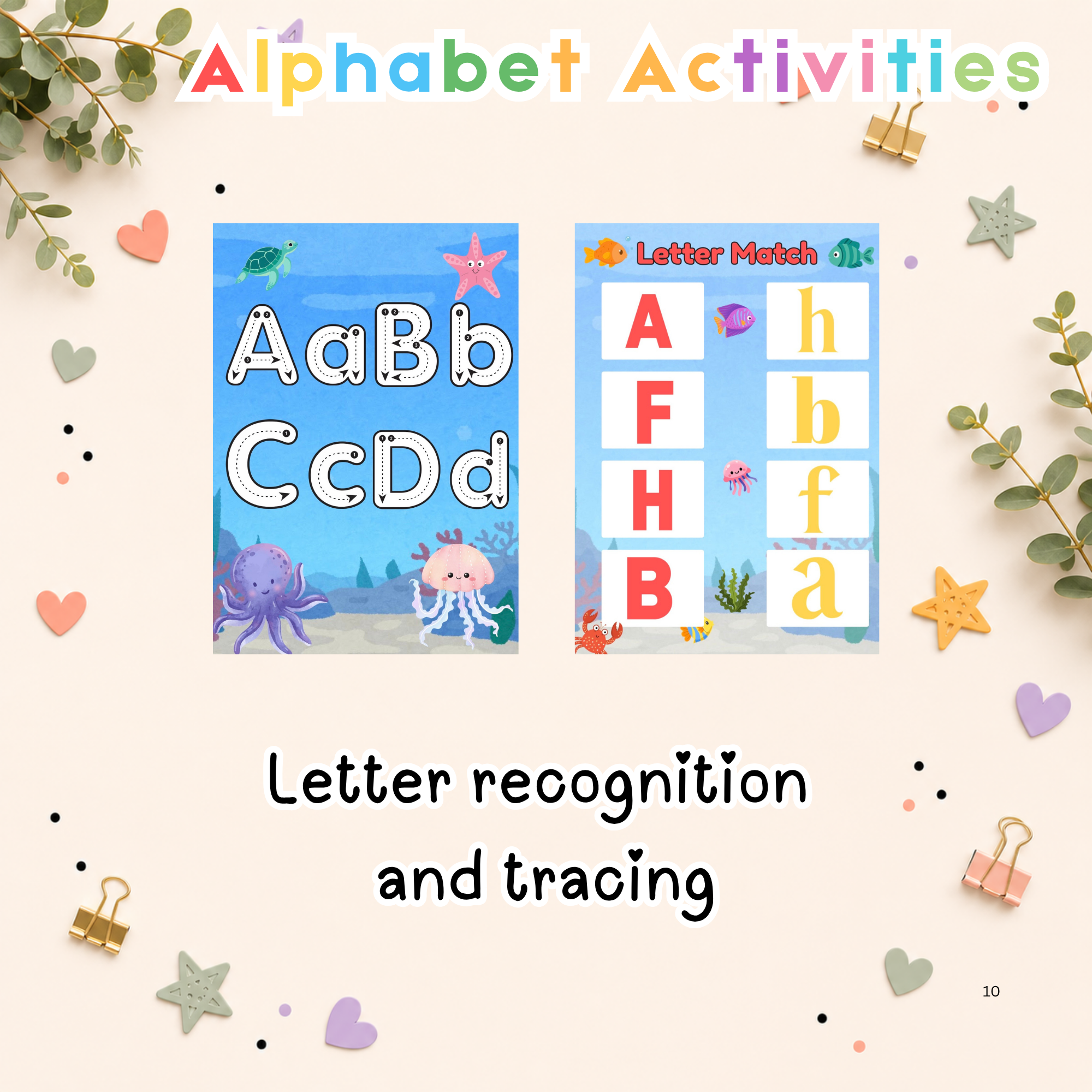 Preschool Activity Pack- Under the Sea