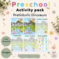 Preschool Activity Pack-Prehistoric Dinosaurs
