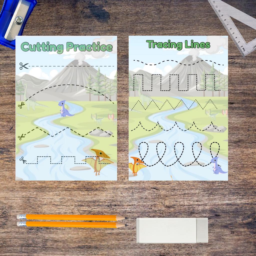 Preschool Activity Pack-Prehistoric Dinosaurs