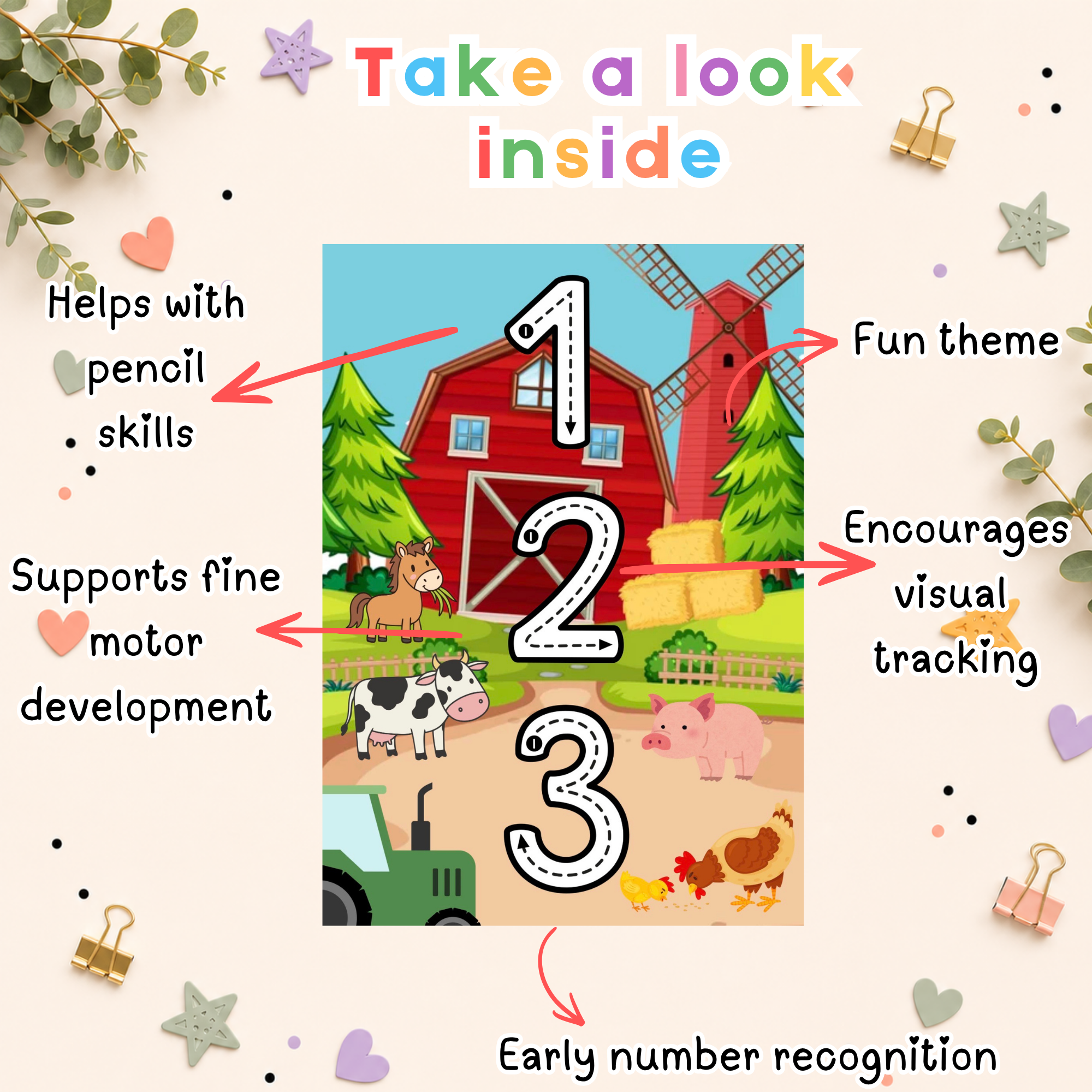 Preschool Activity Pack- On the farm