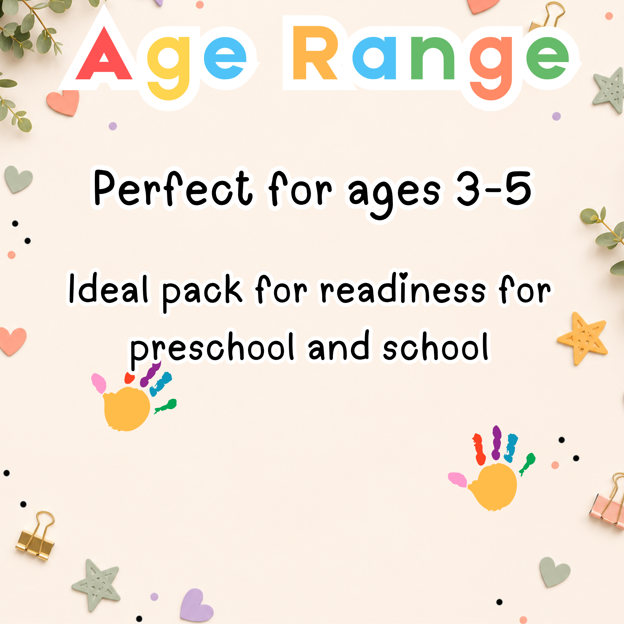 Preschool Activity Pack- Under the Sea