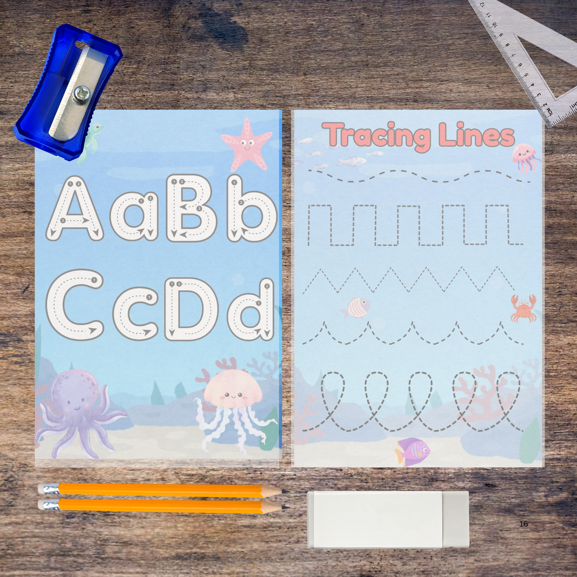 Preschool Activity Pack- Under the Sea
