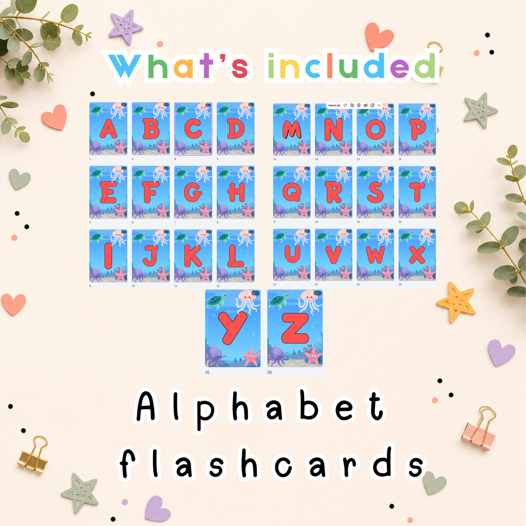 Preschool Activity Pack- Under the Sea