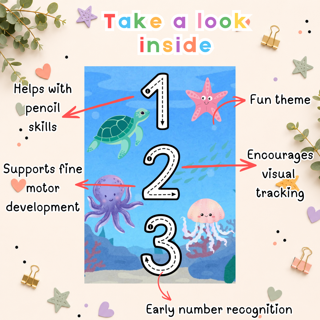 Preschool Activity Pack- Under the Sea