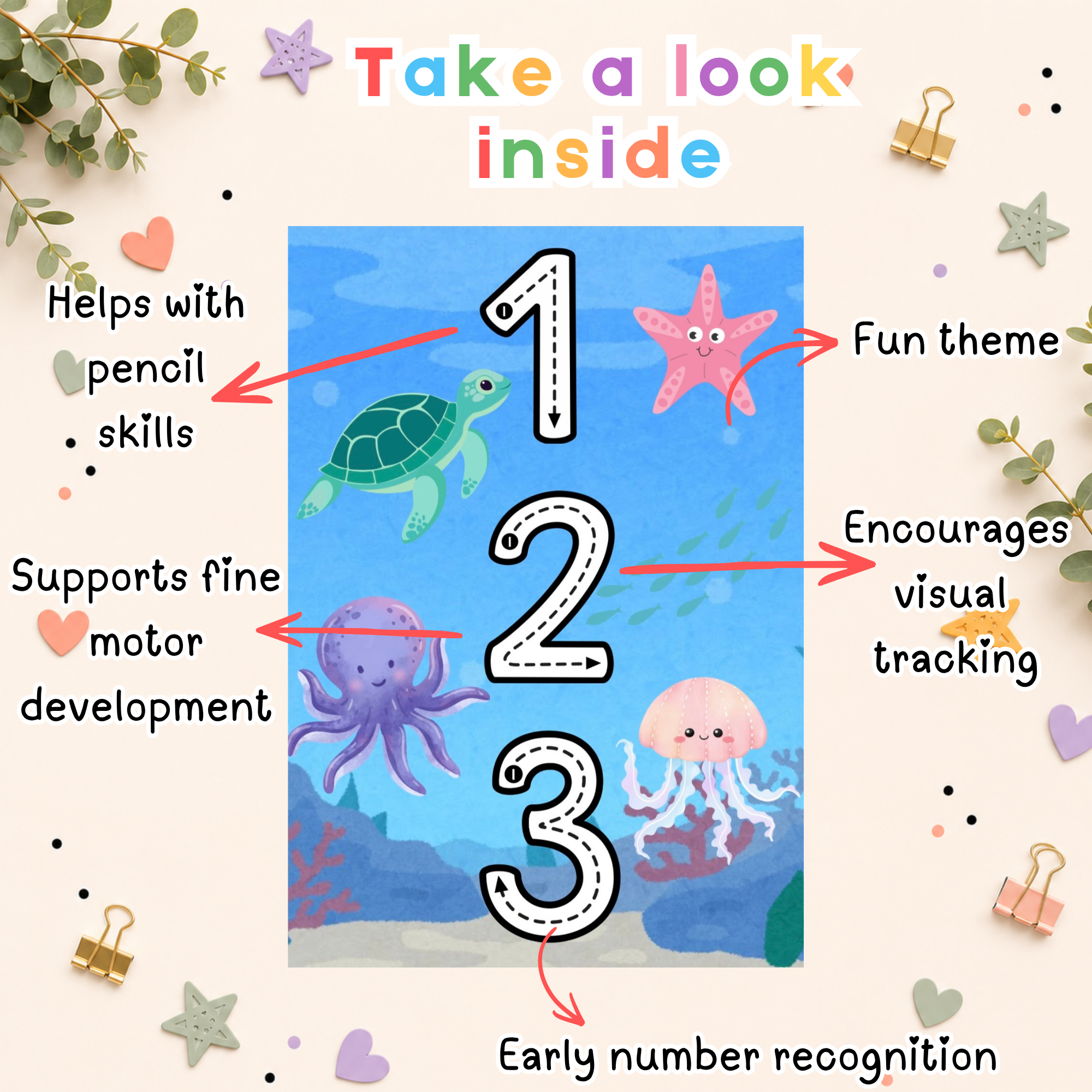 Preschool Activity Pack- Under the Sea
