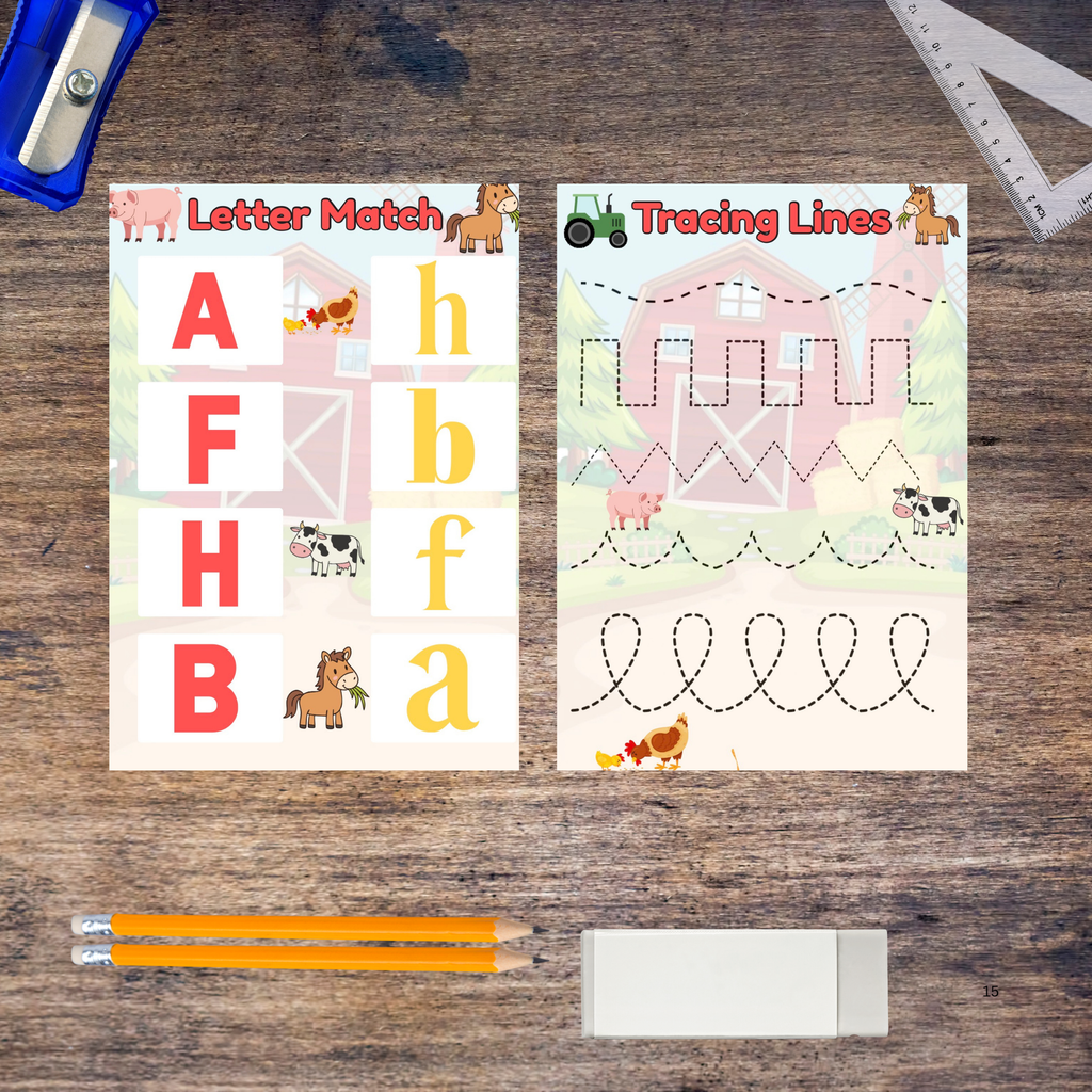 Preschool Activity Pack- On the farm