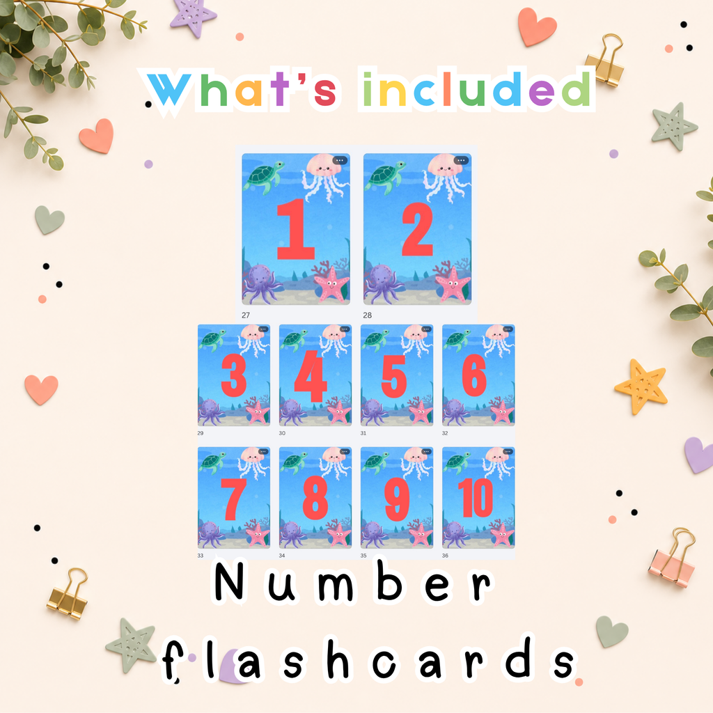 Preschool Activity Pack- Under the Sea