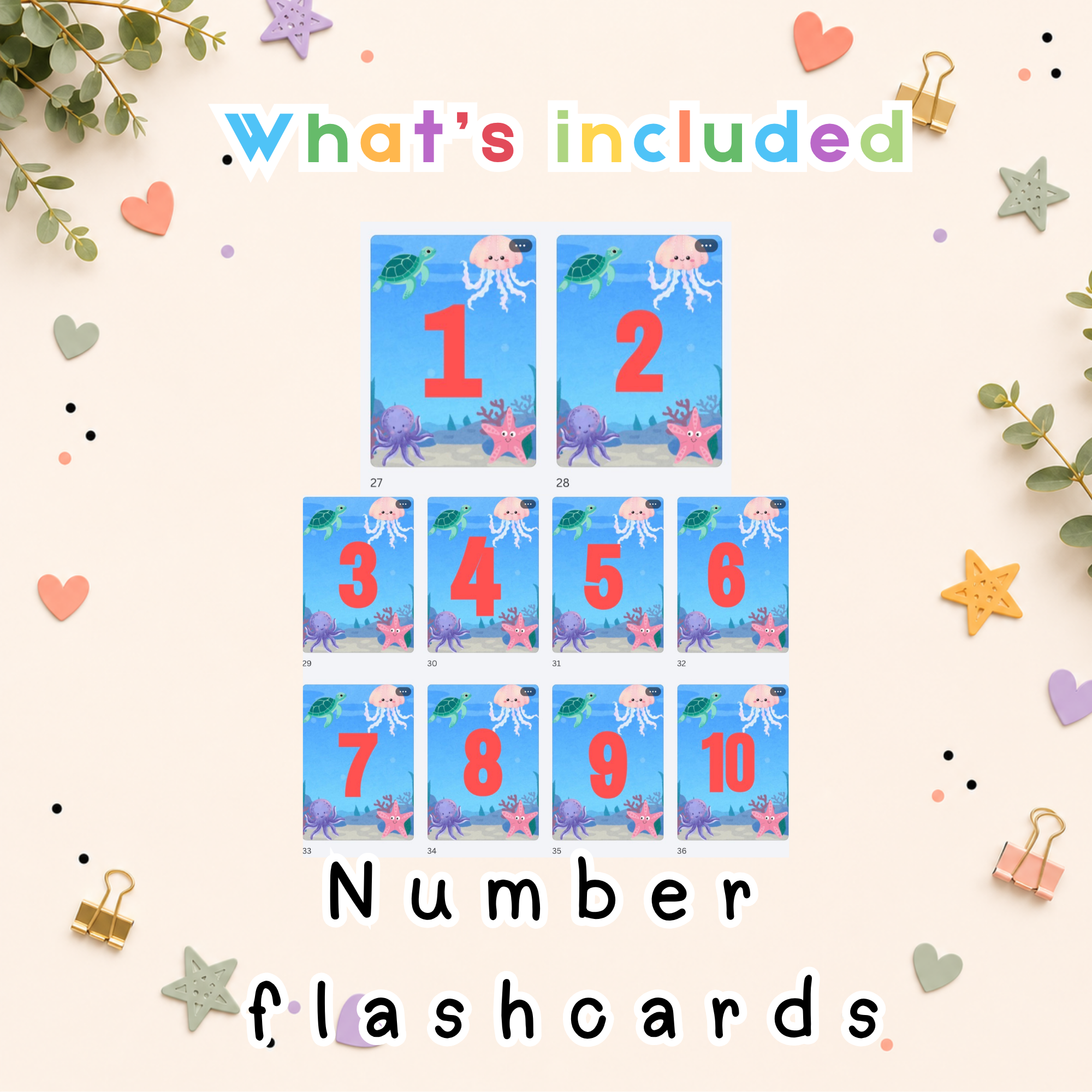 Preschool Activity Pack- Under the Sea